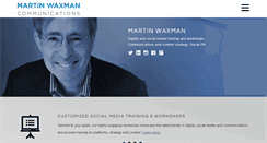 Desktop Screenshot of martinwaxman.com